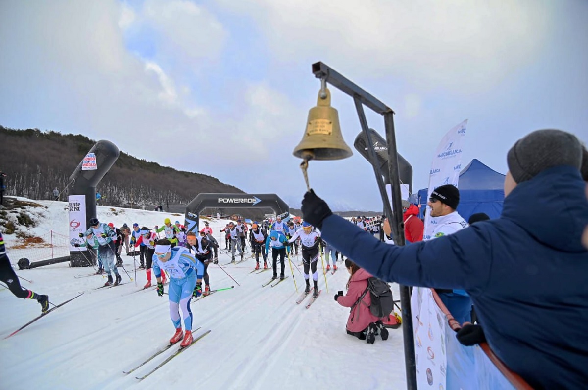 Ushuaia celebró su fiesta del esquí de fondo
