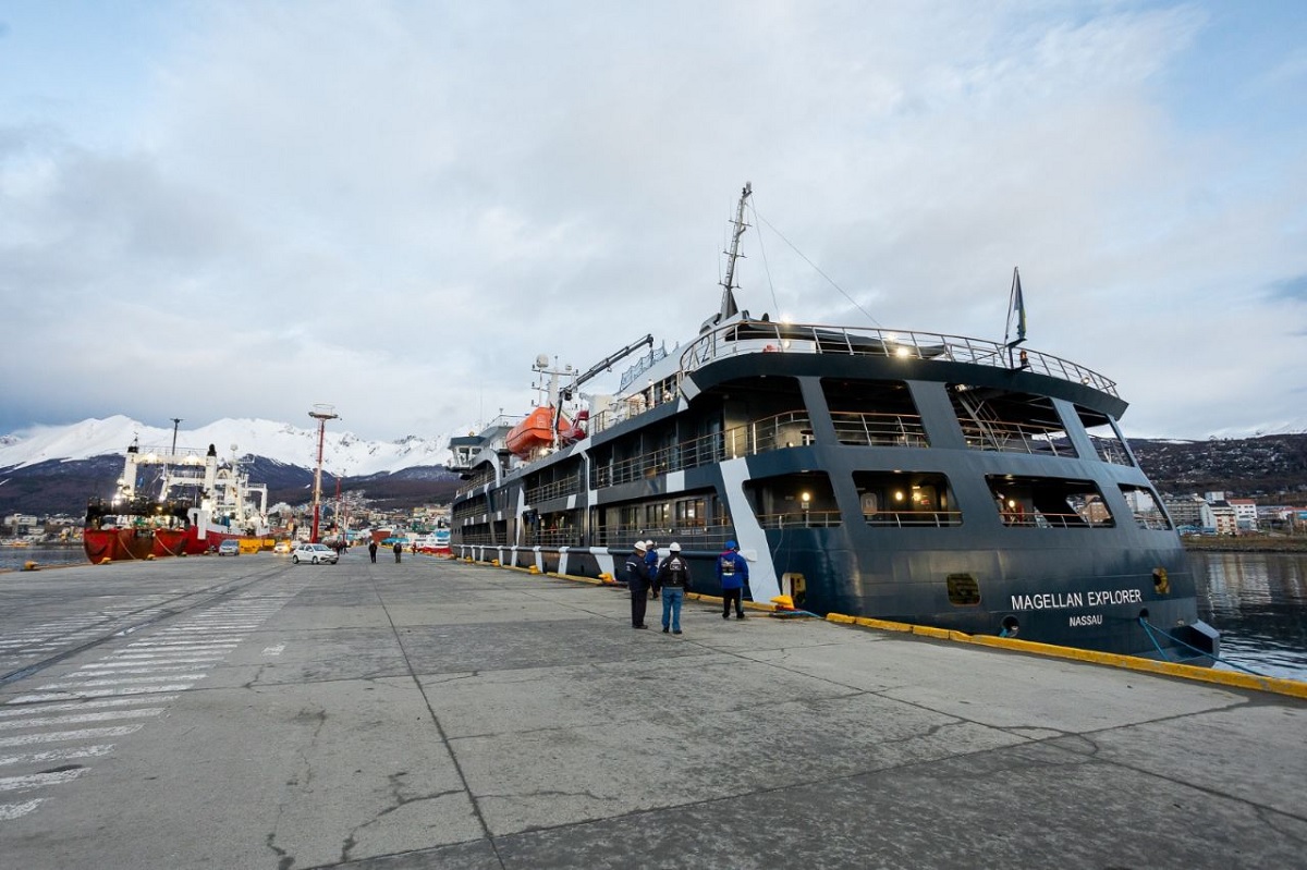 Con perspectivas de récord, comenzó la temporada de cruceros en Tierra del Fuego