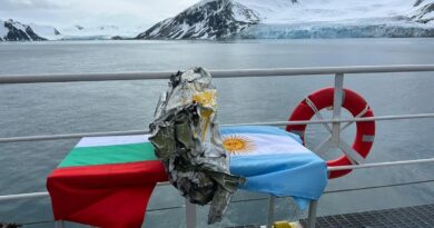 Hallan restos de un avión argentino accidentado en Antártida en 1976
