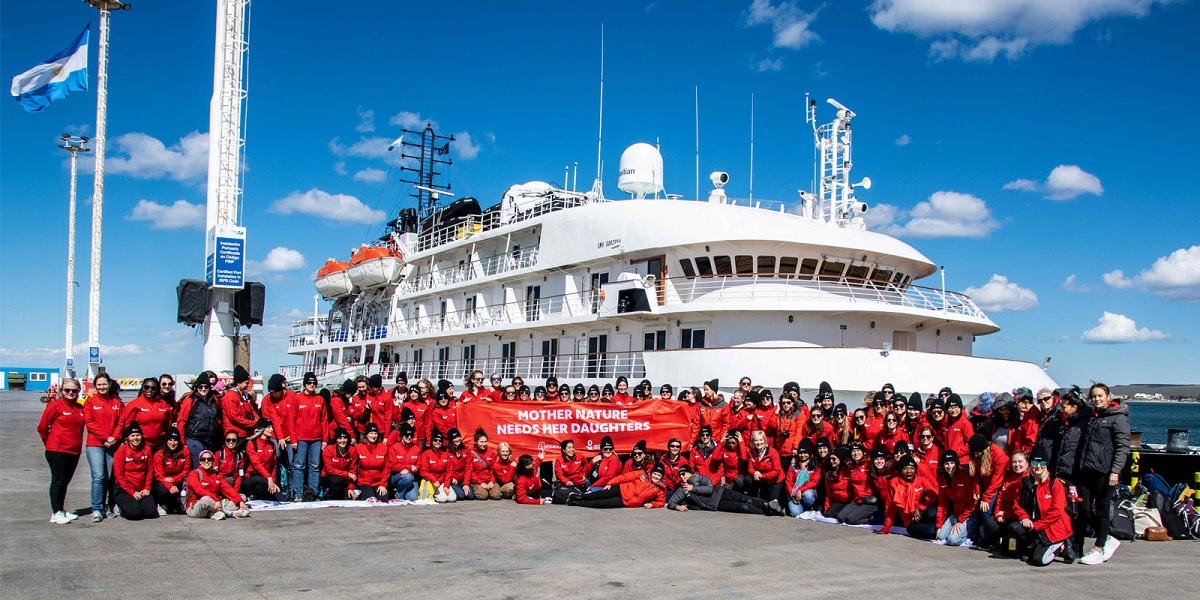 Científicas de 22 países van a la Antártida para abordar el cambio climático