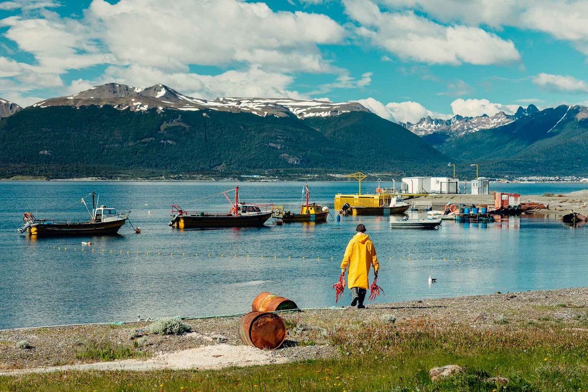 Puerto Almanza, el asentamiento pesquero más austral del país